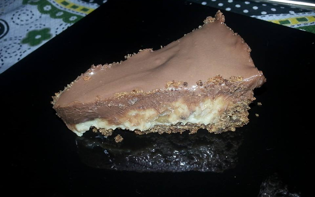 Torta de nozes e ganache