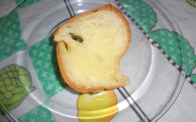 Pão de queijo em fôrma de pudim