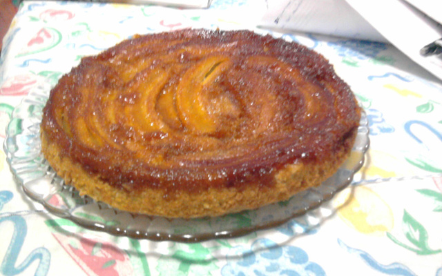 Bolo de Banana Caramelada