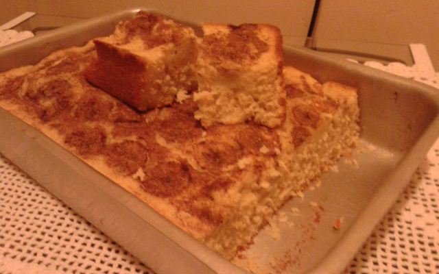 Bolo de banana e limão