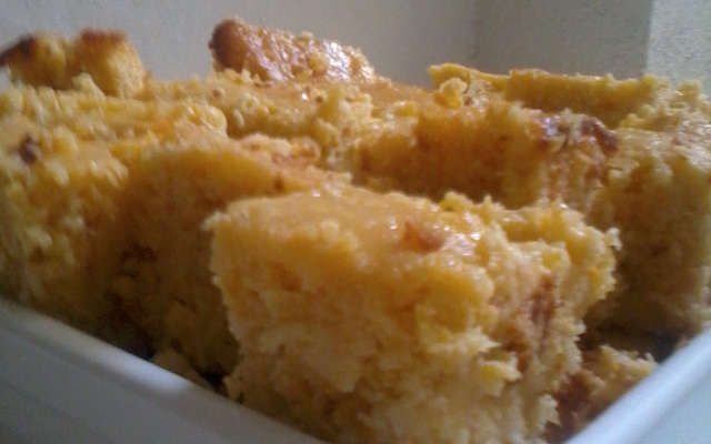 Bolo de milho verde da Raquel