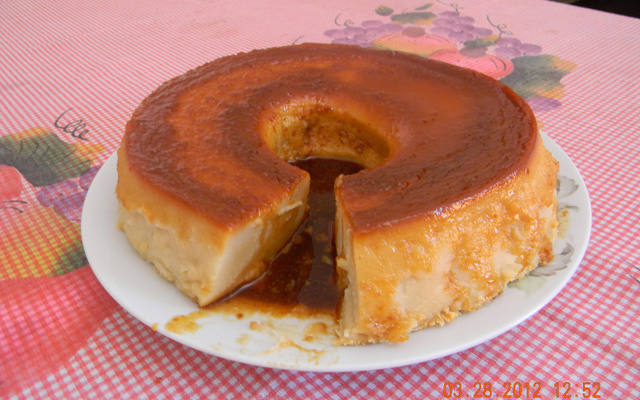 Pudim de pão da Déa