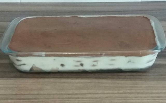 Pavê de Bolacha Maisena