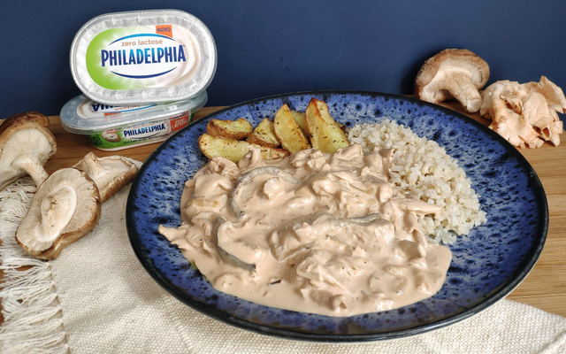 Strogonoff de cogumelos