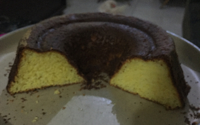 Bolo de milharia da Rê