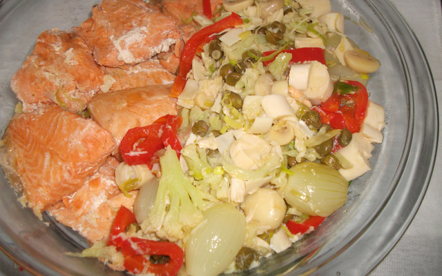 Salmão no Vapor Imperial