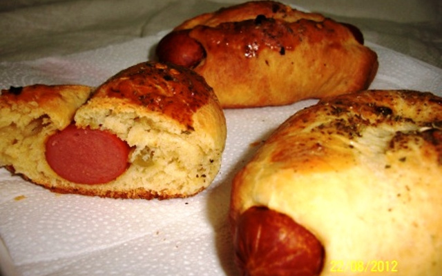 Cachorro quente assado