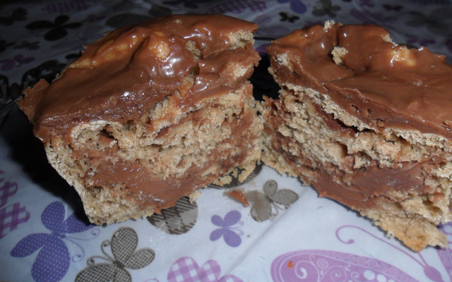 Mini panetone de chocolate