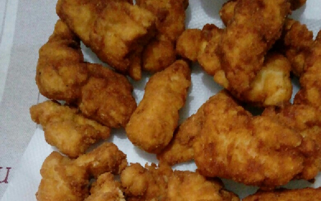 Filé de peito de frango à milanesa