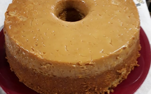 Bolo de churros invertido