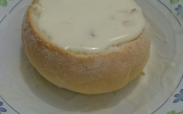 Creme de batata com bacon