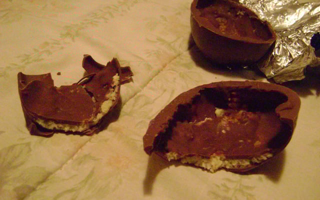 Ovo de Páscoa recheado