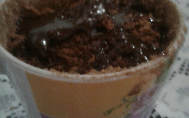 Bolo de caneca micro-ondas
