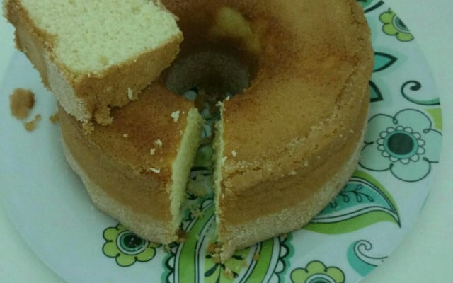 Bolo de laranja sem fermento