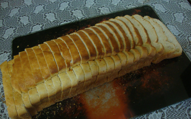 Pão sem gluten, sem açúcar e sem leite