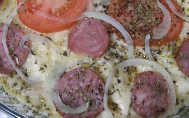 Pizza de batata palito