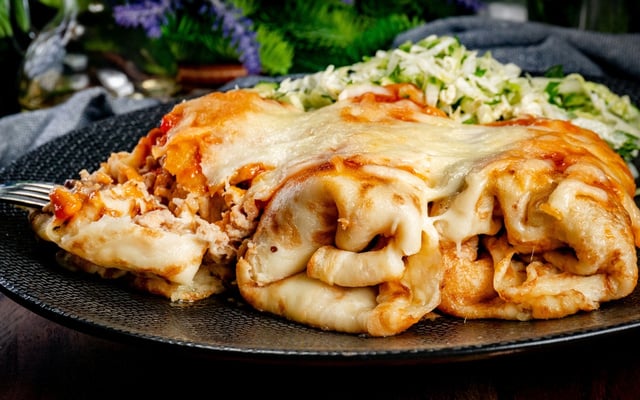 Massa de panqueca sem leite