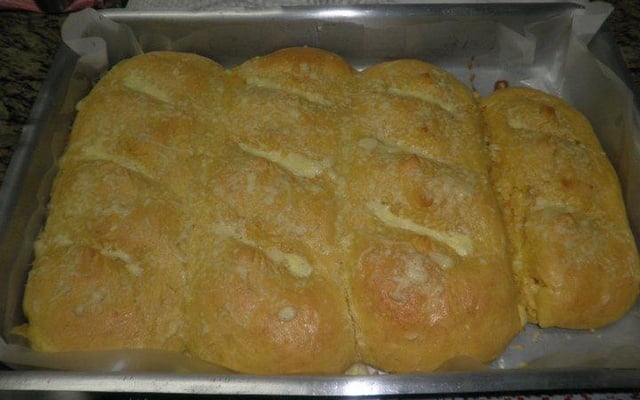 Pão de abóbora salgado