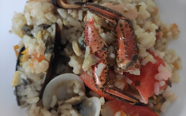 Risoto de marisco