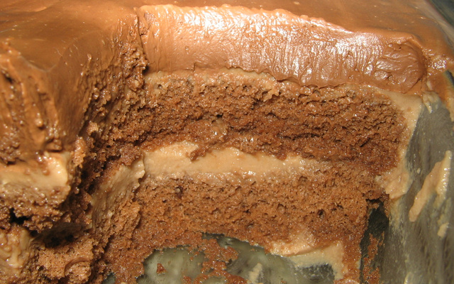 Pavê de chocolate diet