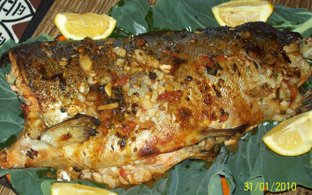 Salmão ao vinagrete