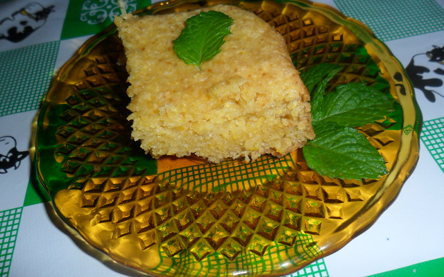 Bolo de milho cremoso sem ovos