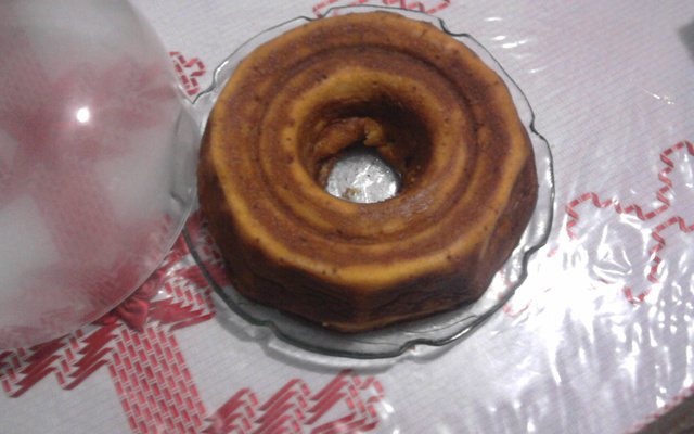 Bolo de milho tipo pamonha