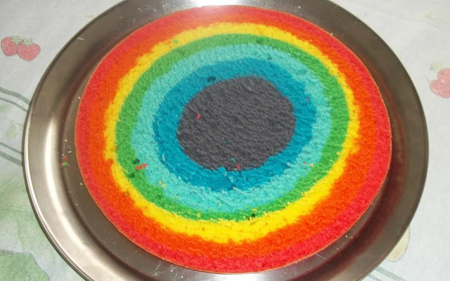 Bolo Arco-íris