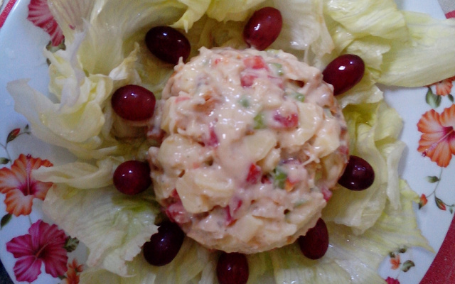 Salada de frango tropical