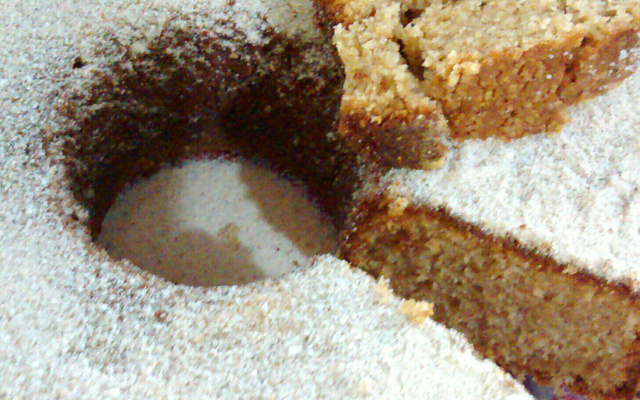 Bolo de banana de liquidificador