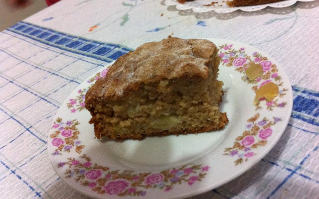 Bolo delicioso de maçã