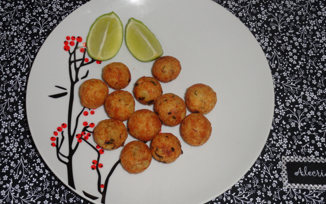 Bolinho de bacalhau com mandioca