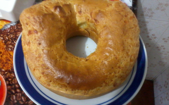 Super pão de queijo