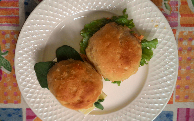 Pão de aipim da Paulim