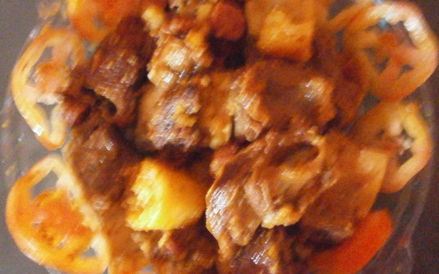 Costela de boi na pressão