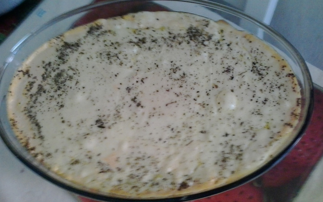 Fricassê de carne moída com requeijão