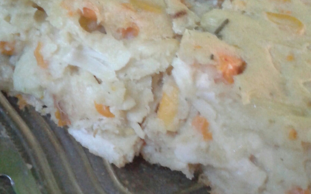 Torta rápida de sobras de frango