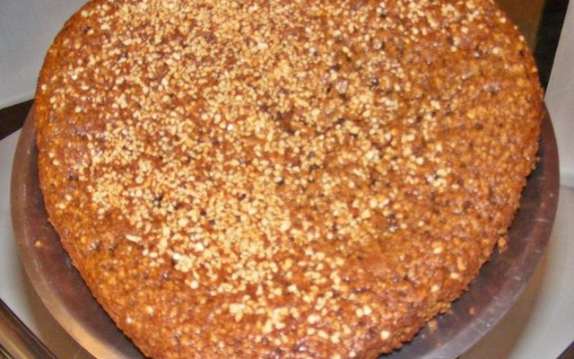 Bolo de açúcar mascavo