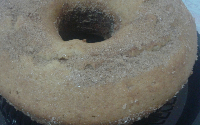 Bolo de fubá com gengibre