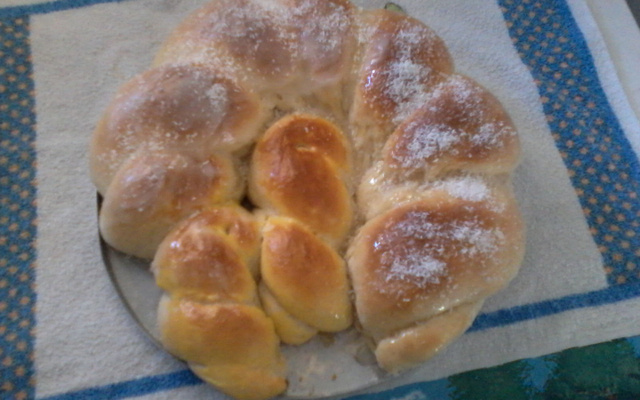 Rosca de mandioca da Rosa