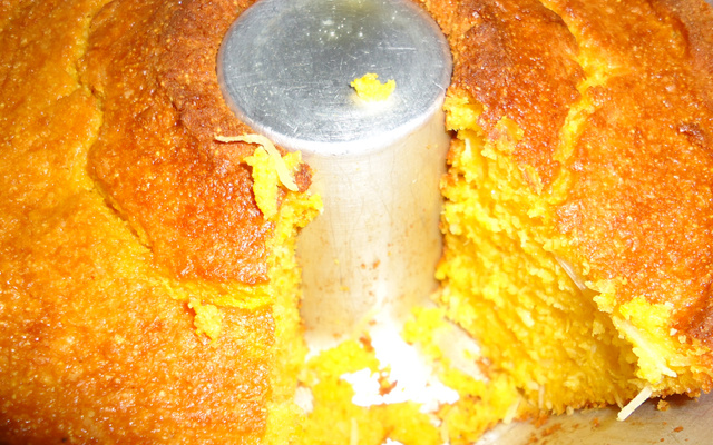 Bolo de milho fofinho