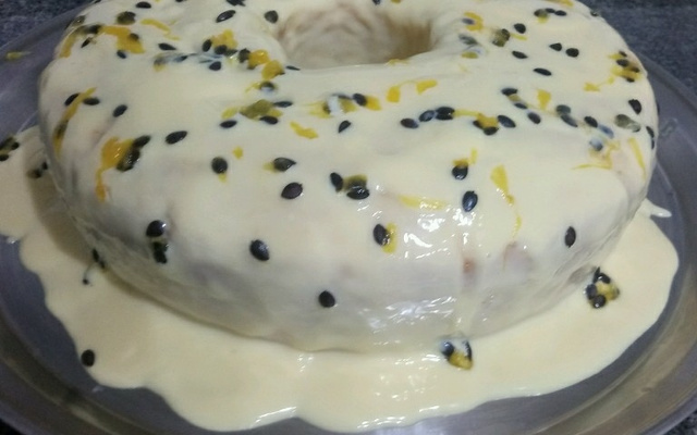 Bolo de maracujá
