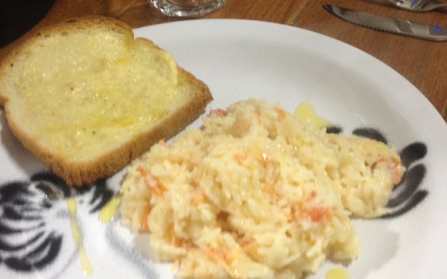 Creme de alho (pão de alho)