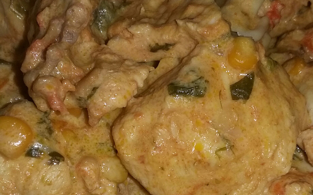 Frango no creme de leite