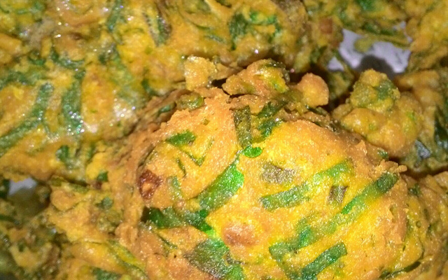 Bolinho de espinafre