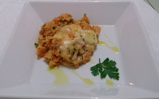 Macarrão na pressão