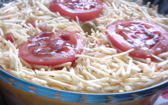 Torta fria entre patês da Lana