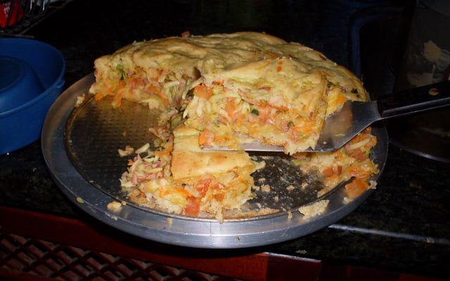 Torta de abobrinha light