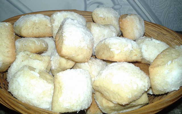 Rosquinha de pinga e laranja