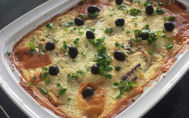 Bacalhau com catupiry